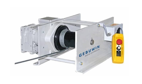 gebuwin electric worm gear winch 1000kg